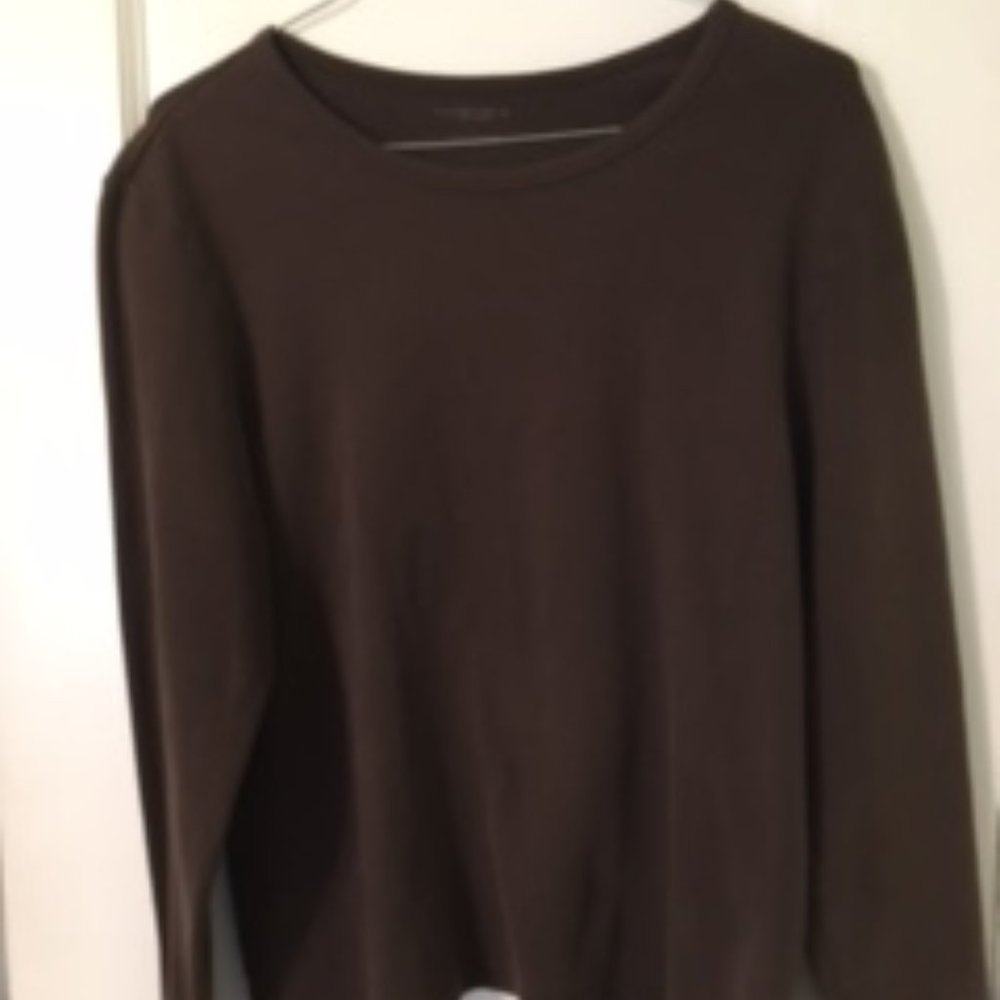 women pull over shirt